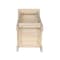 International Concepts Rectangle 30 in X-Sided Plant Stand Ready to, 12 W, 12 L, 30 in H, Wood, Unfinished OT-3070X - alternate 6